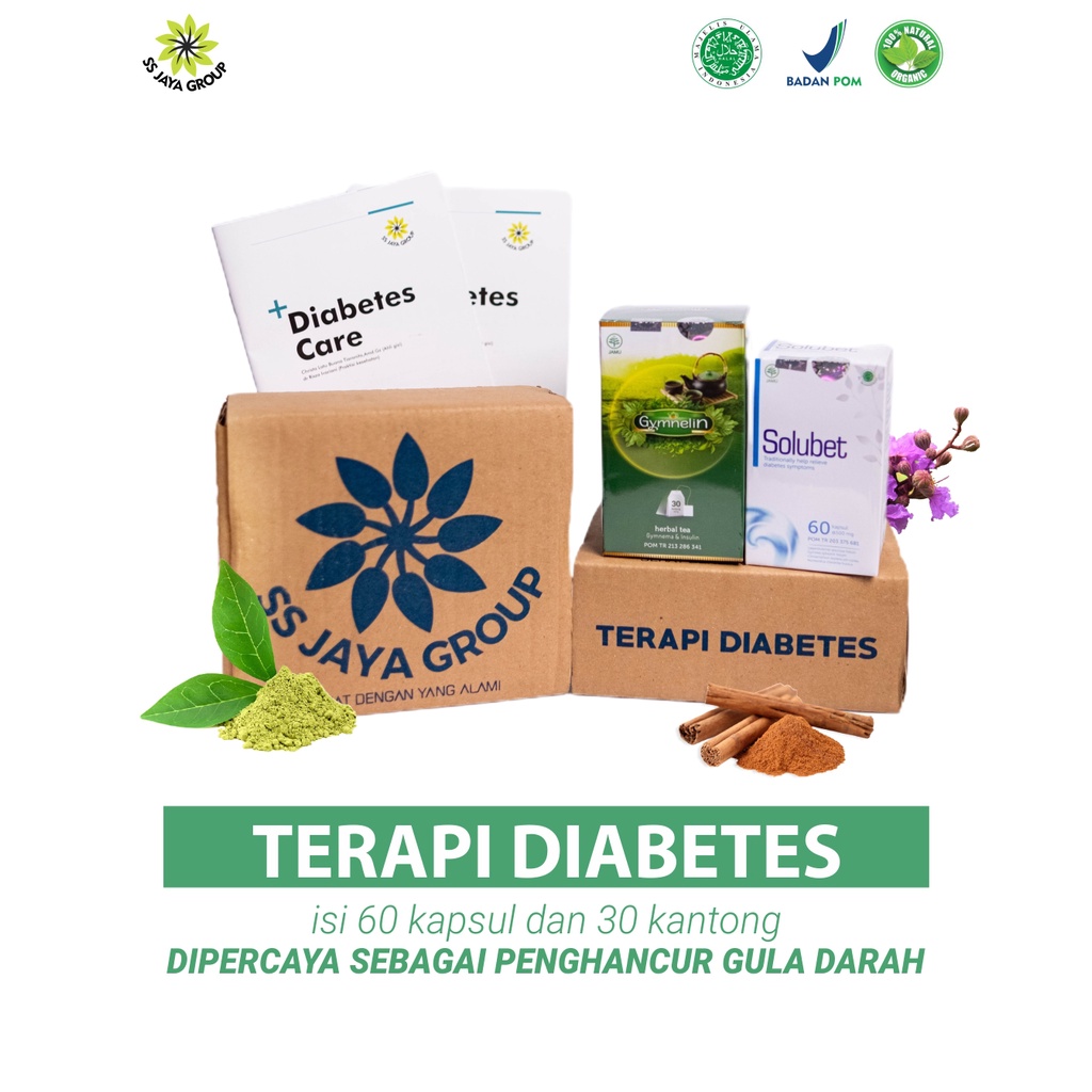 Paket Terapi Diabetes SS Jaya Grup | Solubet | Gymnelin