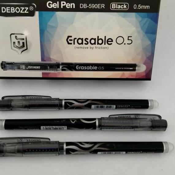 

codeJj8J3--12 Pcs/ 1 Lusin Bolpen/ Pulpen/ Pena Bisa Di Hapus Debozz DB-590ER