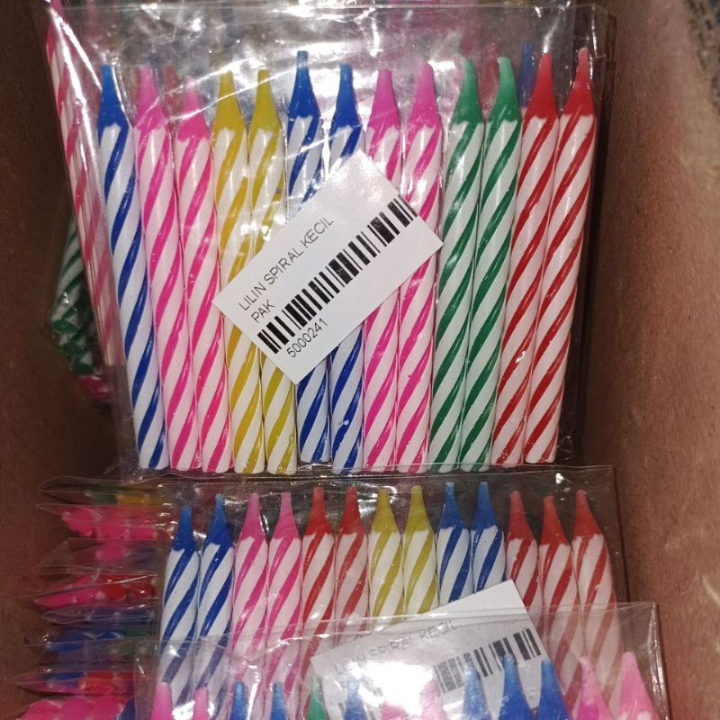 lilin spiral kecil
