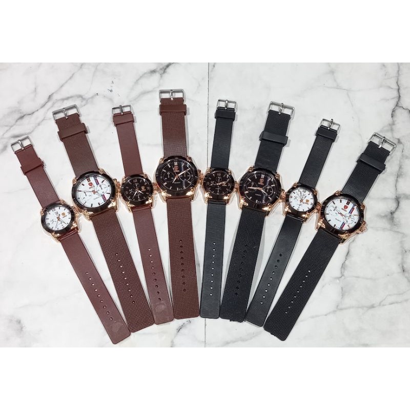 (Toko Ricoh) Jam Tangan Karet Ferrari (random motif)