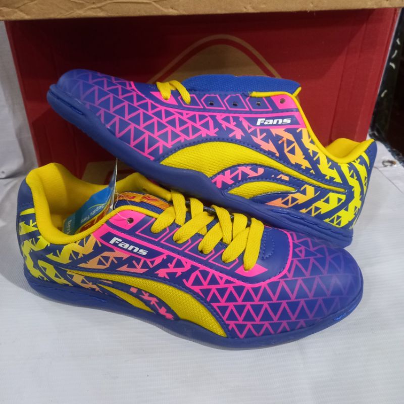 sepatu olahraga futsal merk Fans original xavi bl