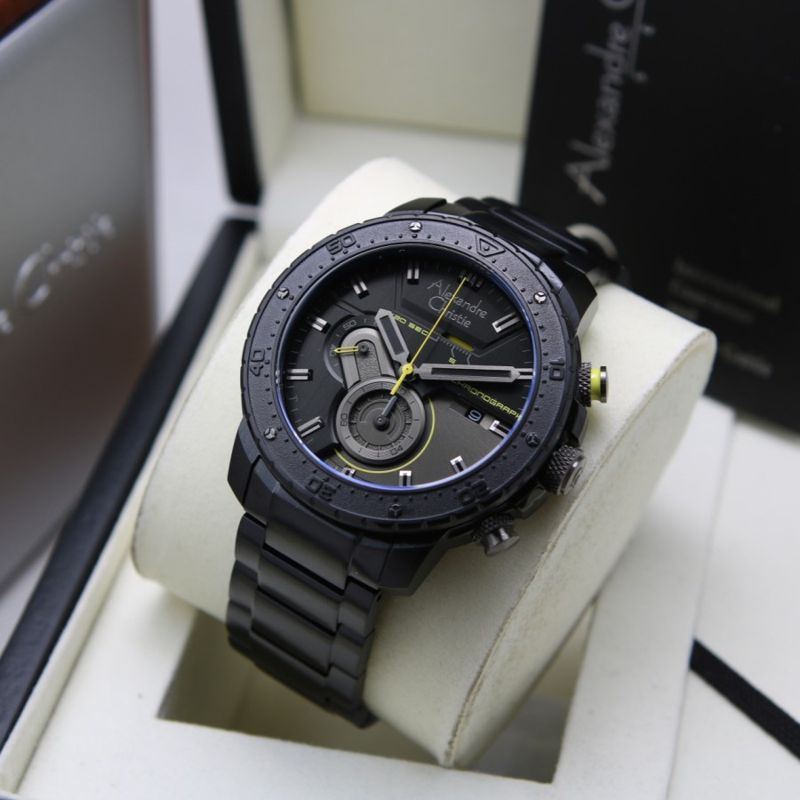 JAM TANGAN PRIA ALEXANDRE CHRISTIE AC 6627 RANTAI ORIGINAL GARANSI RESMI 1 TAHUN