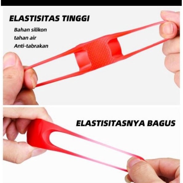 Lampu Sepeda Ekor Katak Bahan Silikon