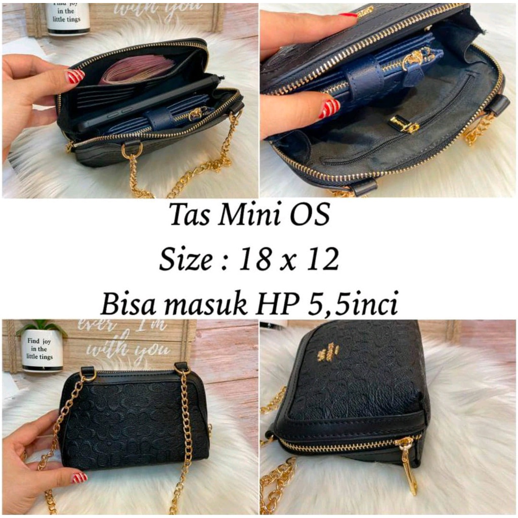 TAS WANITA SLEMPANG / TAS SLEMPANG MINI OVAL OS IMPORT