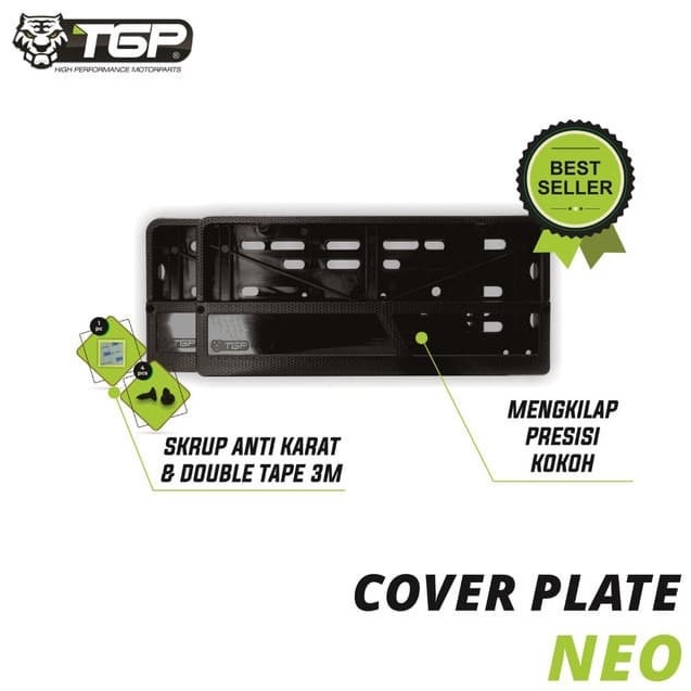 Dudukan / Cover Plat Nomor Motor TGP