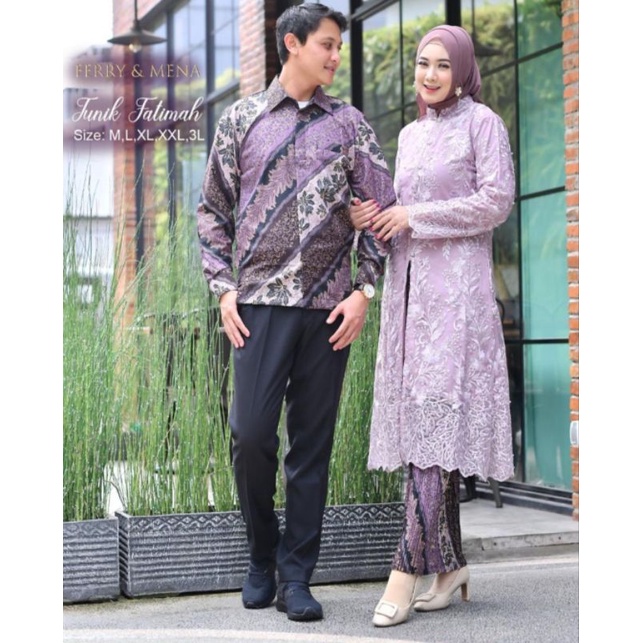 Set Couple Tunik Fatimah / Couple Seragam