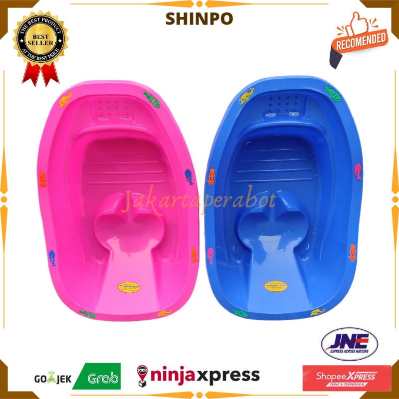 SHINPO - Bak Mandi Bayi / Bak Babby Bathub / Tempat Mandi Bayi / Kolam Mandi Bayi / Bak Mandi Bayi Dengan Dudukan