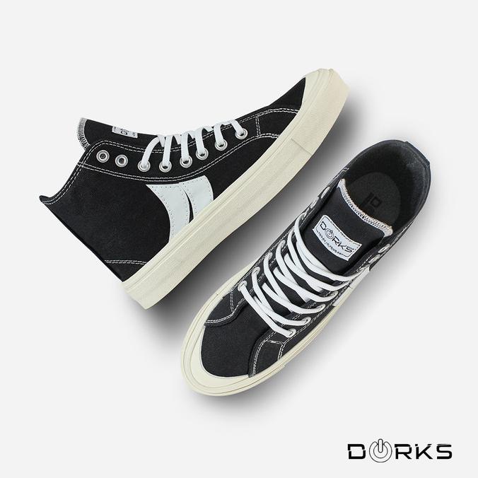 DORKS Classic High Black | Sepatu Original | Sepatu Unisex