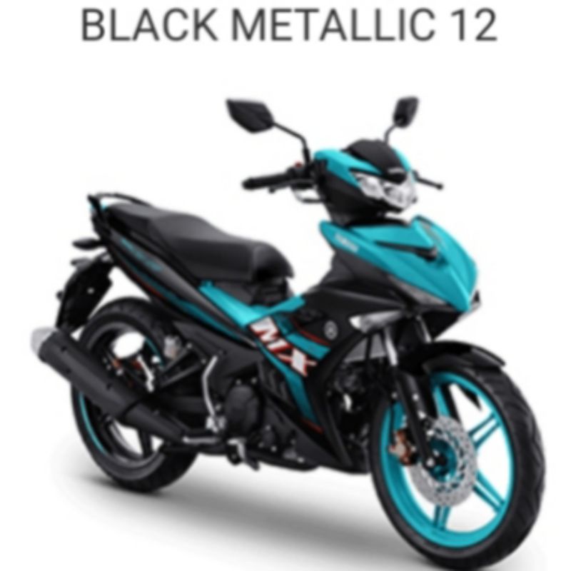 Striping Set Original Jupiter MX King 2022 Hitam Hijau Tosca