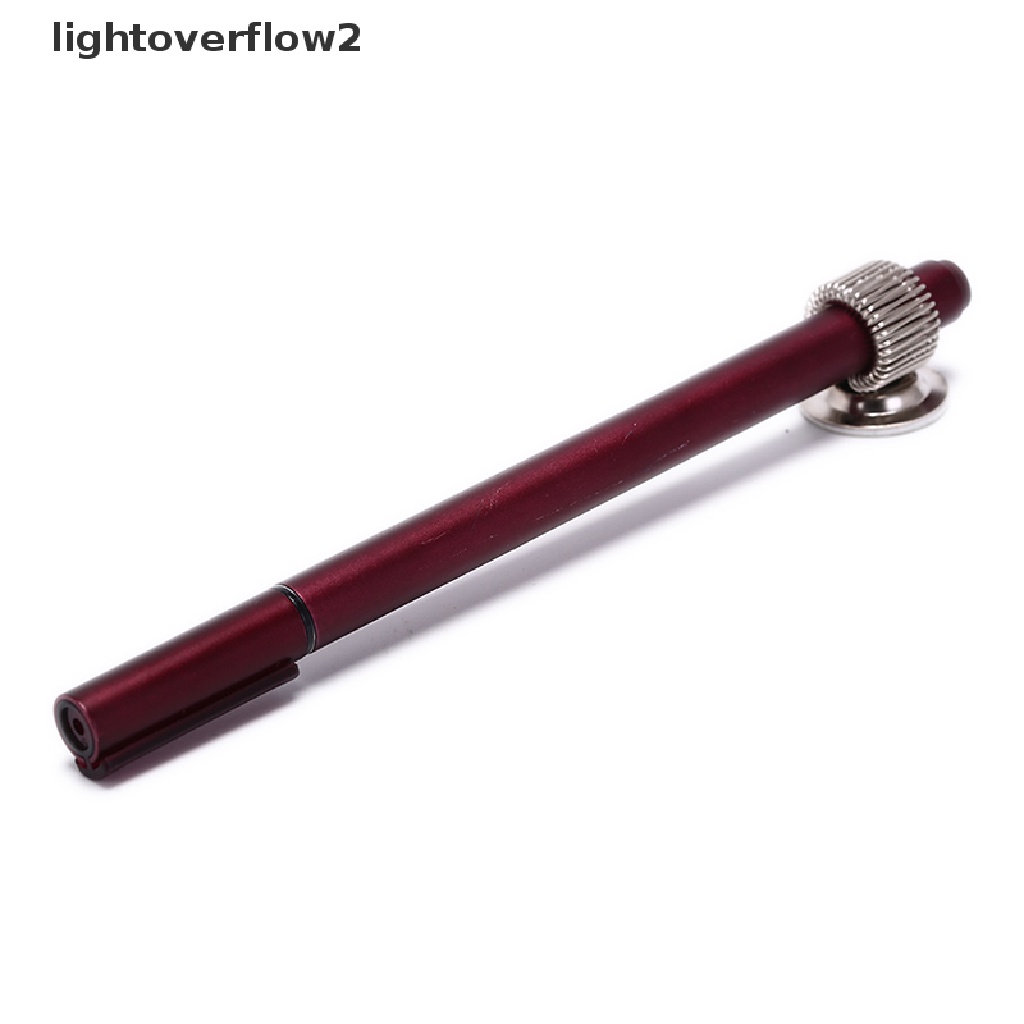 (lightoverflow2) Holder Pulpen Bahan metal Dengan Klip Saku Untuk Seragam Dokter / Perawat