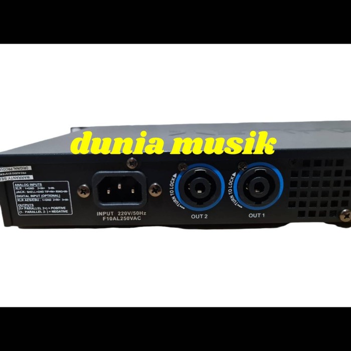 Wtb006 Power Amplifier Ashley Qsc300 Qsc 300 / Qsc300 / Qsc 300 Original Terbaru