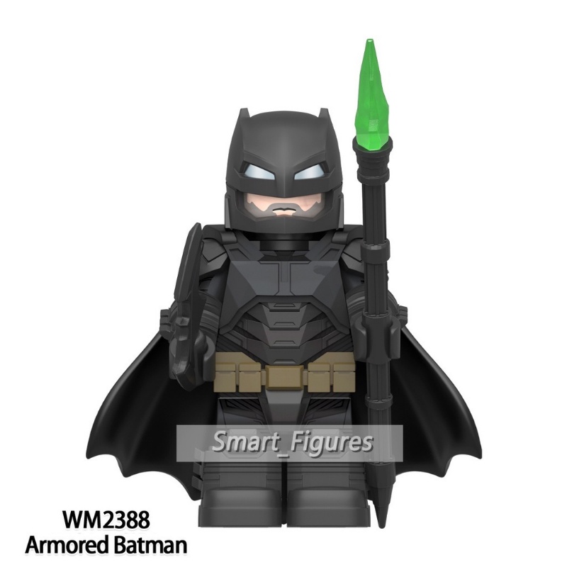 Mainan Action Figure Mini DC Batman Aromred Aromptonite Staff WM2388 WM2388-A