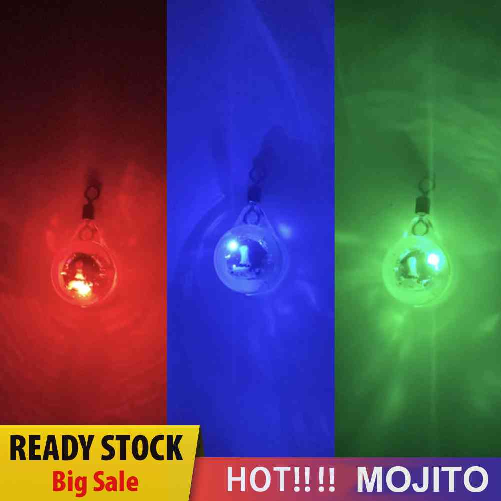 Umpan Pancing Mini Dengan Lampu LED 3 Warna