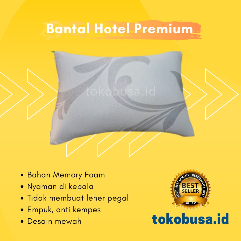 Bantal Hotel Premium Memory Foam