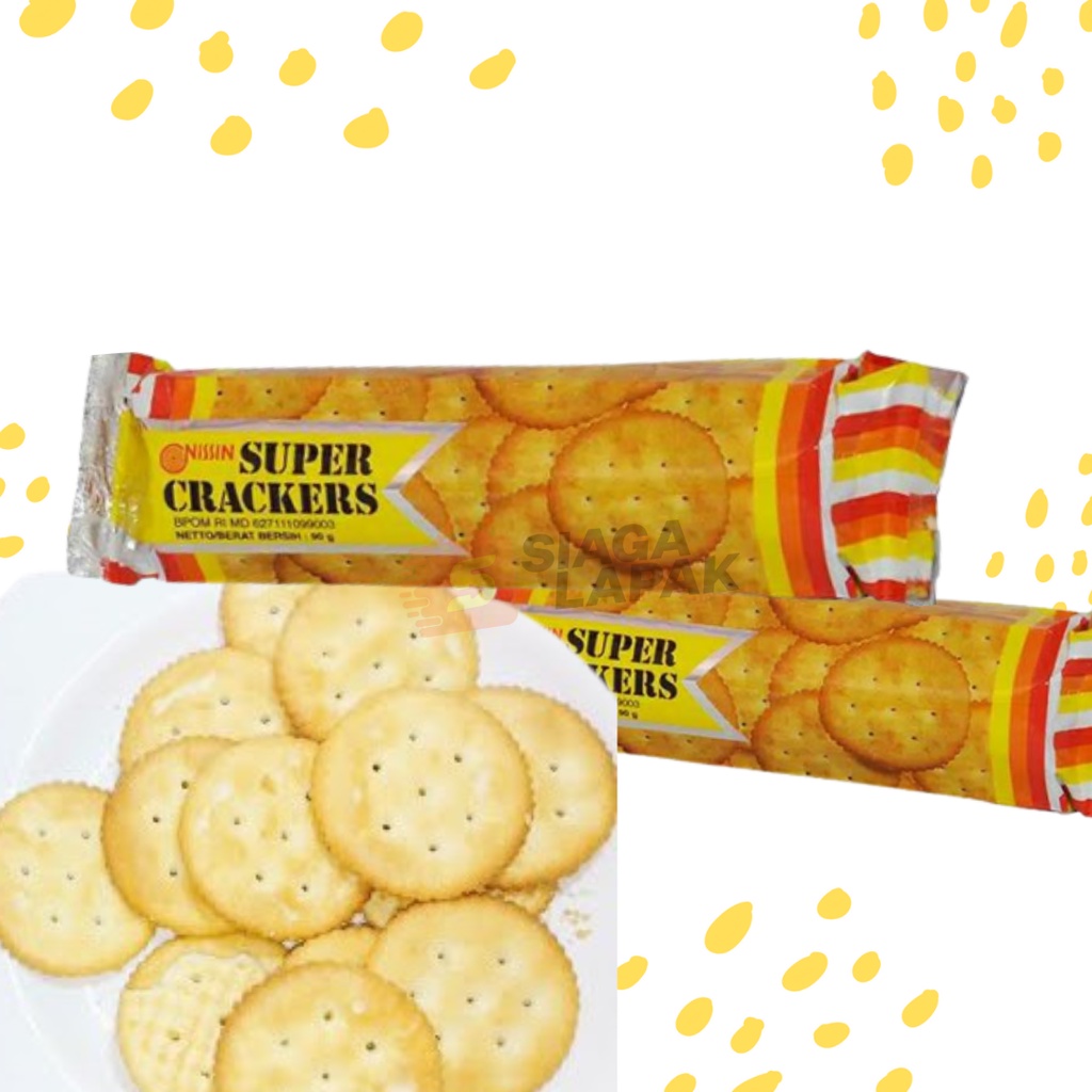 Biskuit Supero Crackers Nissin Krekers 90gr