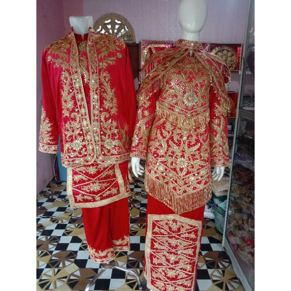 BAJU PENGANTIN ADAT MINANG PADANG MODERN