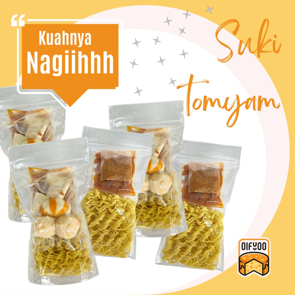 BUNDLING SUKI TOMYAM (Isi 5 Packs)