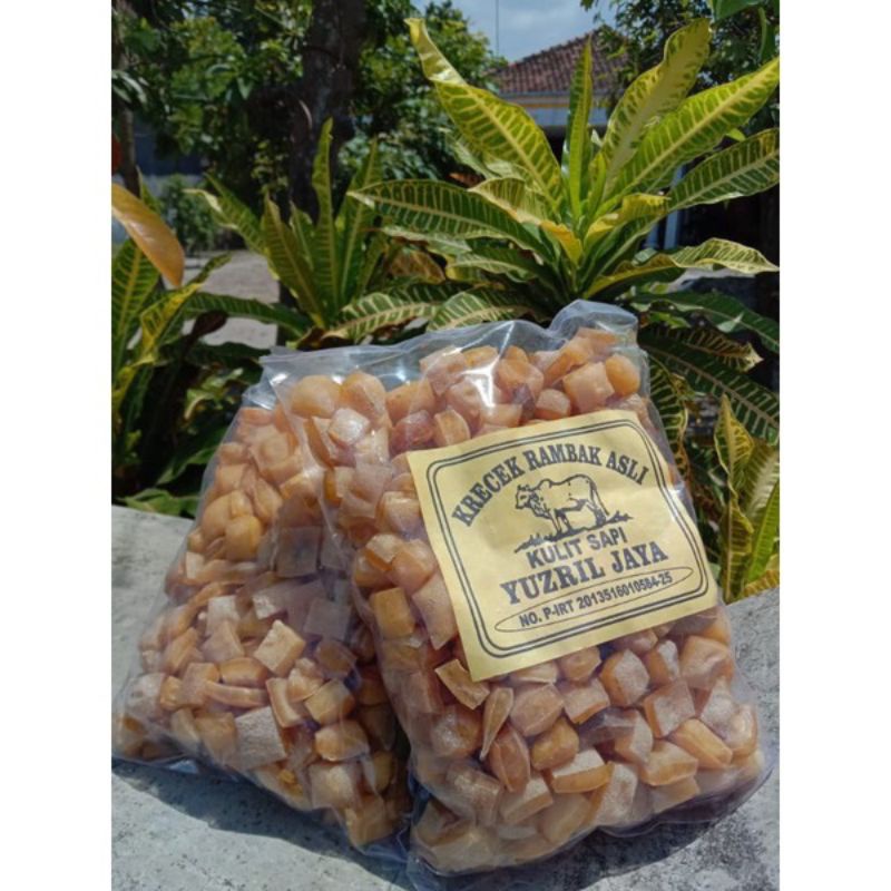 

krecek rambak kulit sapi/mentah