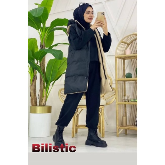 Rompi/rompi wanita/rompi bolak balik/rompi panjang