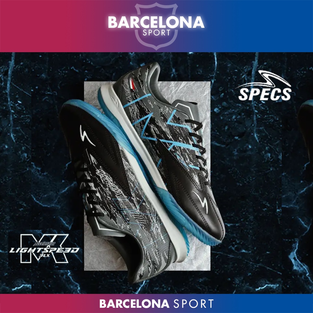 Specs Accelerator Lightspeed 3LX Mk Elite IN- Sepatu Futsal