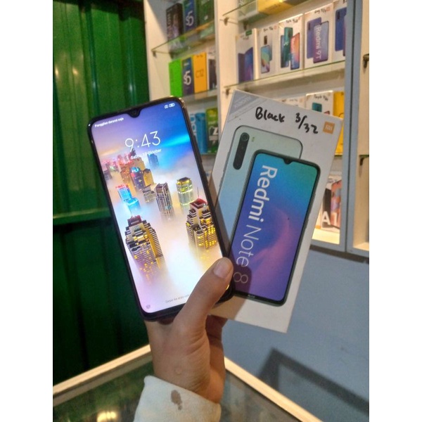 Redmi Note 8 Ram 4/64 second Garansi Toko