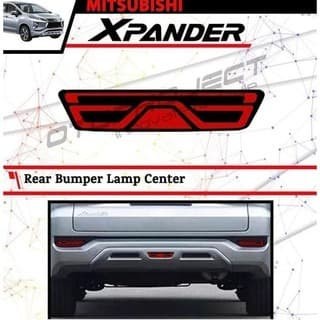 lampu led reflektor mata kucing bumper belakang tengah mobil xpander lampu reflektor bumper tengah xpander otoproject