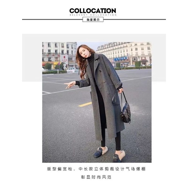 WOMEN WOOL COAT