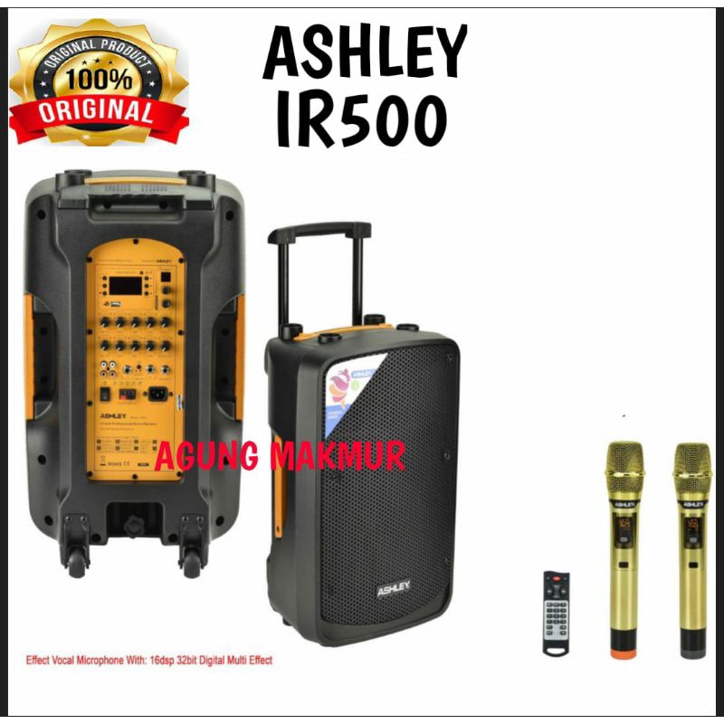 SPEAKER PORTABLE MEETING WIRELESS ASHLEY IR-500 - SPEAKER PORTABLE ASHLEY IR500 - ASHLEY IR 500 ORIG