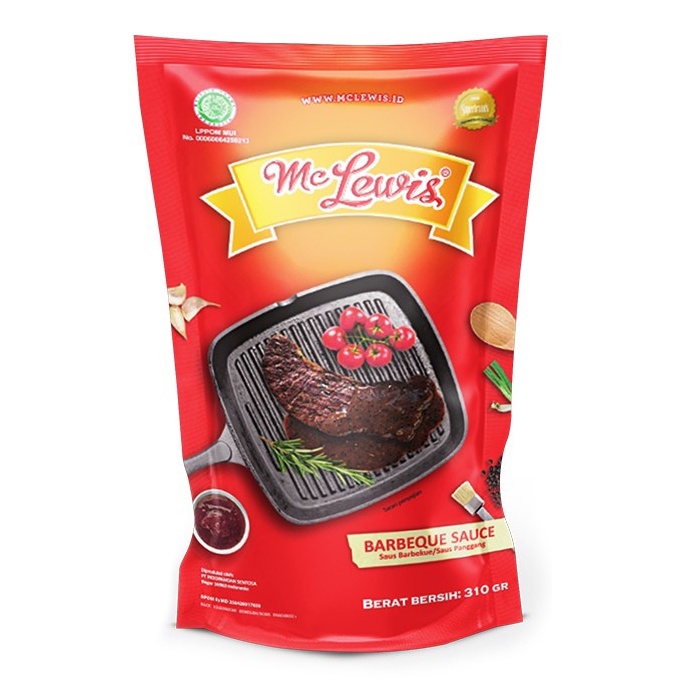 

MC LEWIS Barbeque Sauce (Saus Barbeque) 310gr
