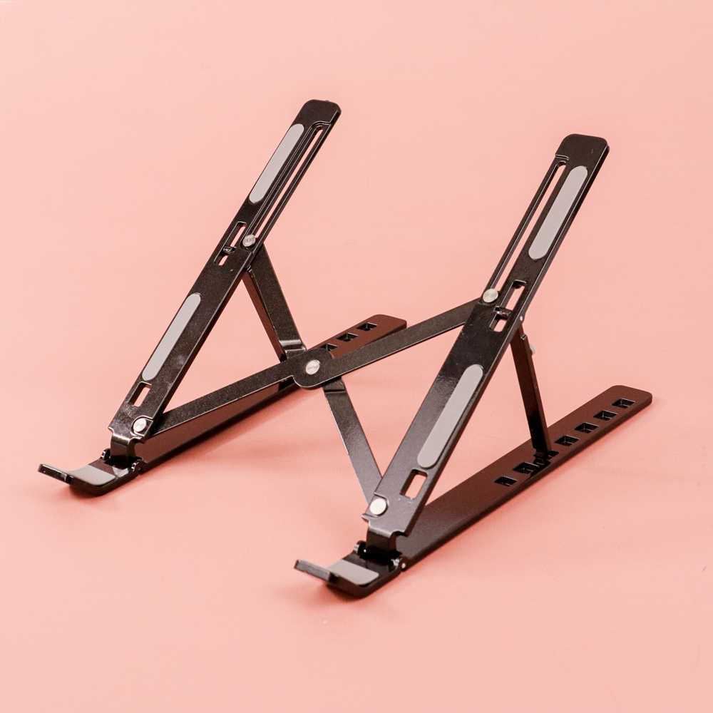 MC Laptop Stand Riser Foldable Adjustable Aluminium 7 Speed - N3 ( Al-Yusi )