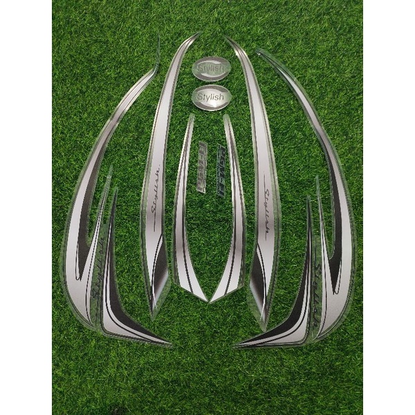 STRIPING TRANSPARAN SCOOPY NEW MODEL CUSTOM ORI