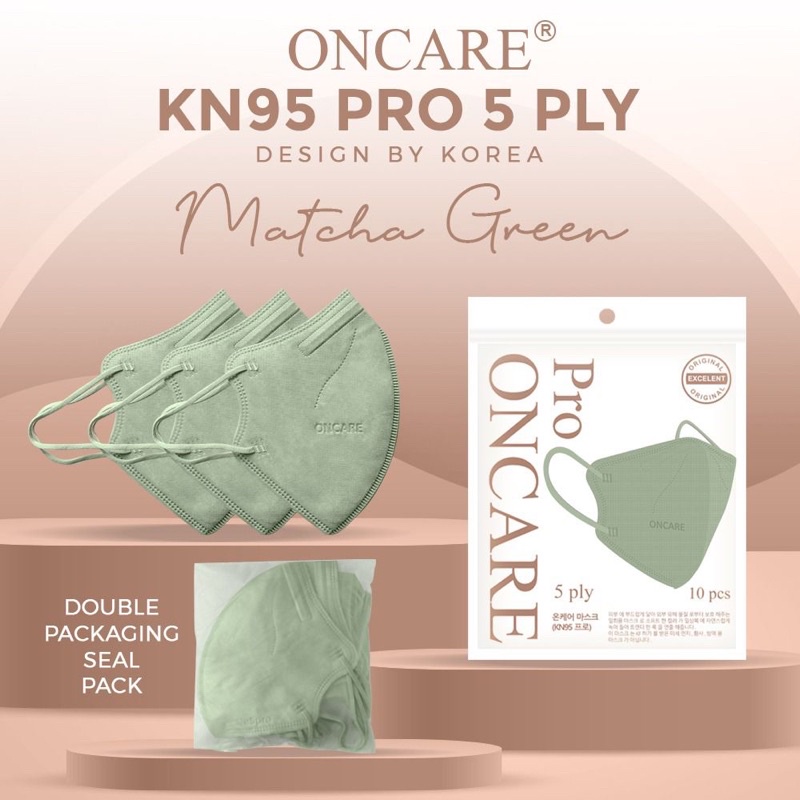 MASKER KN 95 pro ON CARE 5 ply 1 pack isi 10