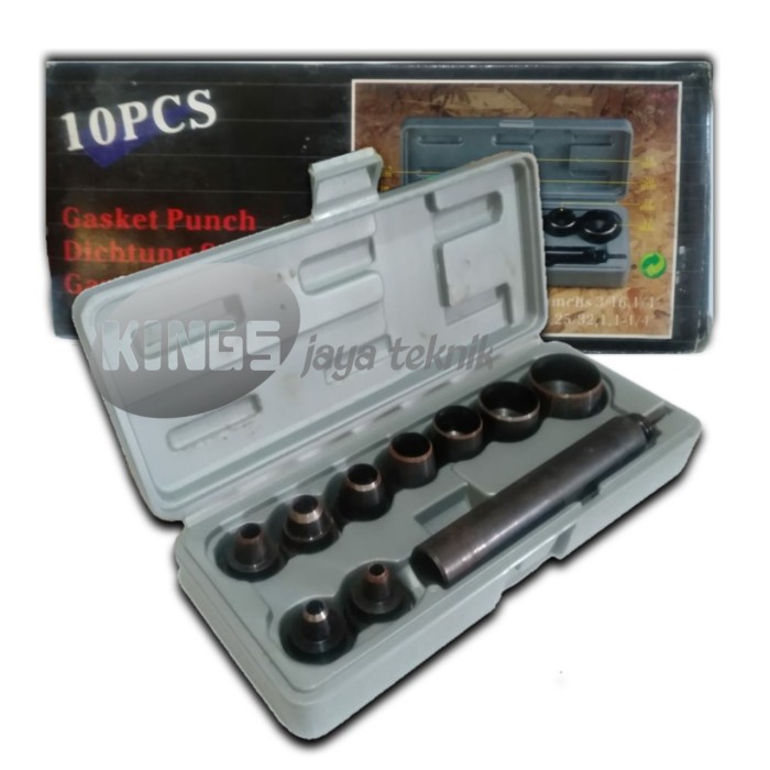 

Eklusif Kjt- Alat Pembolong Packing Gasket Punch Set 10 Pcs Limited