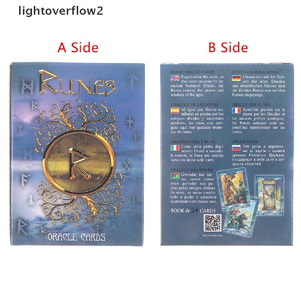 Lightoverflow2 Mainan Board Game Kartu Tarot Ramalan Untuk Keluarga