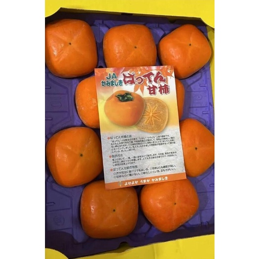 

Buah Persimmon Kuroama Japanese Gift Box