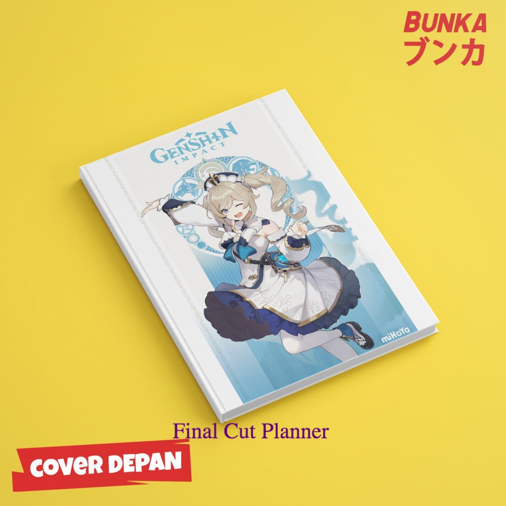 

Notebook Game Genshin Impact Barbara Hardcover A5 Buku Tulis Catatan Notes Agenda Planner Jurnal .