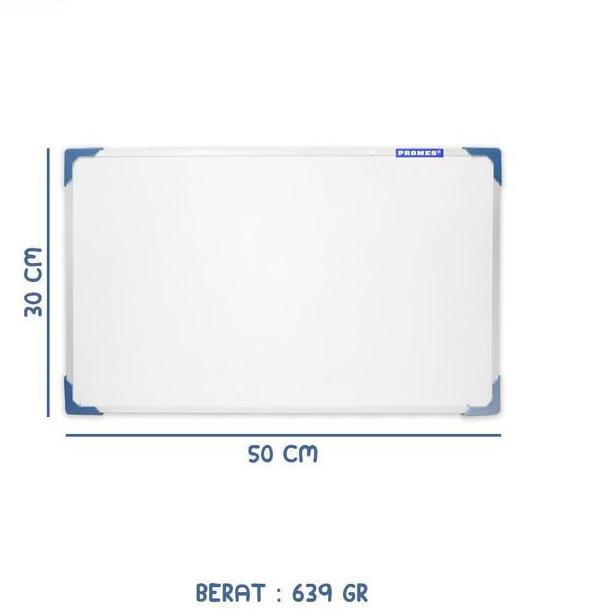

COD✔️White Board Kecil Papan Tulis Gantung Ukuran 50X30 Cm (Off-36)|KD7