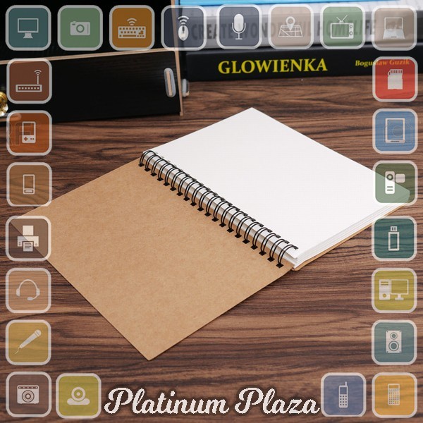 

Gilaa!!! Jesjeliu Buku Diary Menggambar Sketchbook Drawing `1T5Uvu- Brown/White Hot Sale