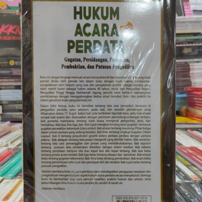 Buku Hukum Acara Perdata Yahya Harahap