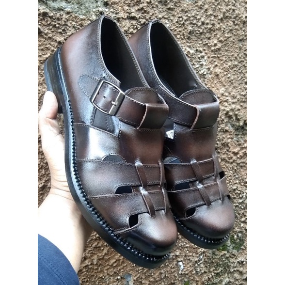 SEPATU BRONSON KULIT SAPI ASLI UNTUK PRIA