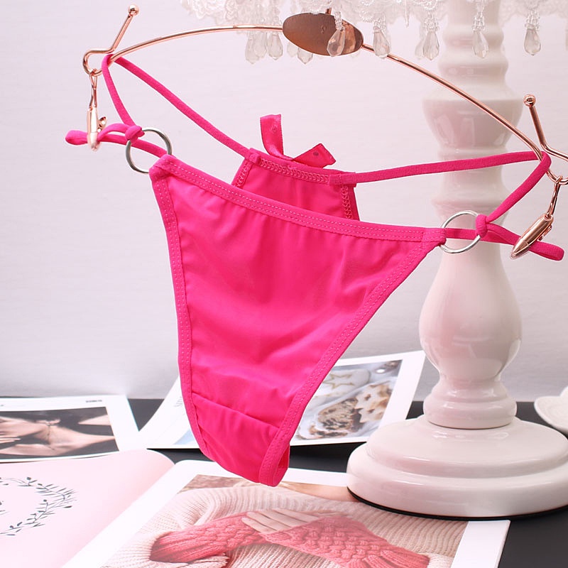 Online Fashion G String Sexy Low Waist Celana Dalam Wanita berlubang Seksi Lingerie Thong C110