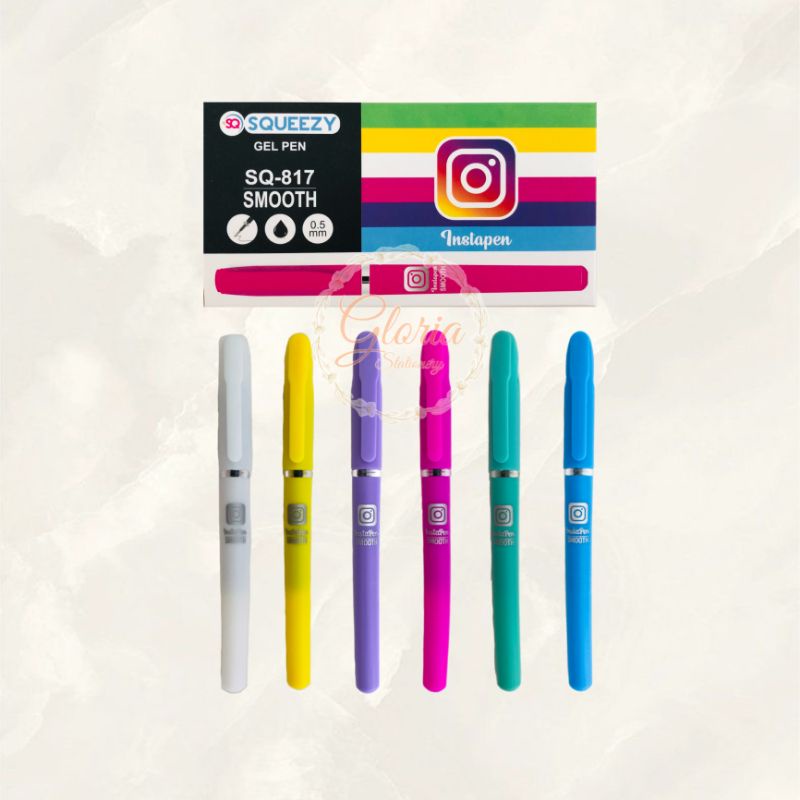 

Instapen Squeezy Gel pen SQ 817/ Pen gel instapen Squeezy SQ 817/Bolpen instapen Squeezy SQ 817