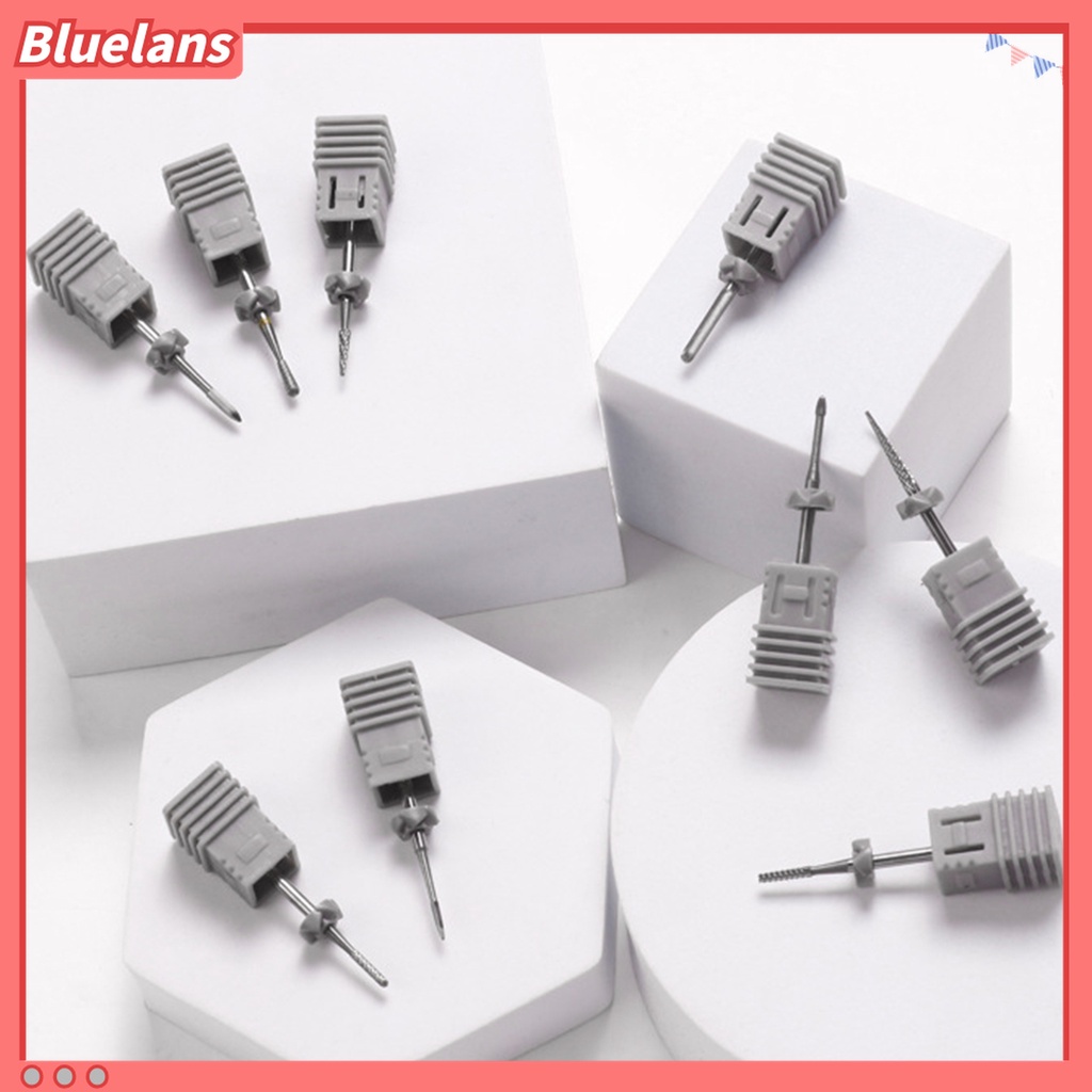 (In Stock) Kacamata Hitam Lensa Warna Warni ♡Mata Bor Kikir Kuku Bahan Tungsten Steel Tahan Lama Untuk Manicure Wanita