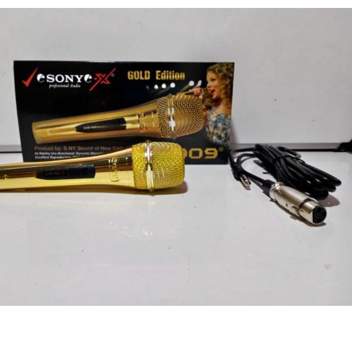 COD Microphone SONY SN - 909 / Mic SONY SN 909 SILVER, GOLD, TITANIUM 