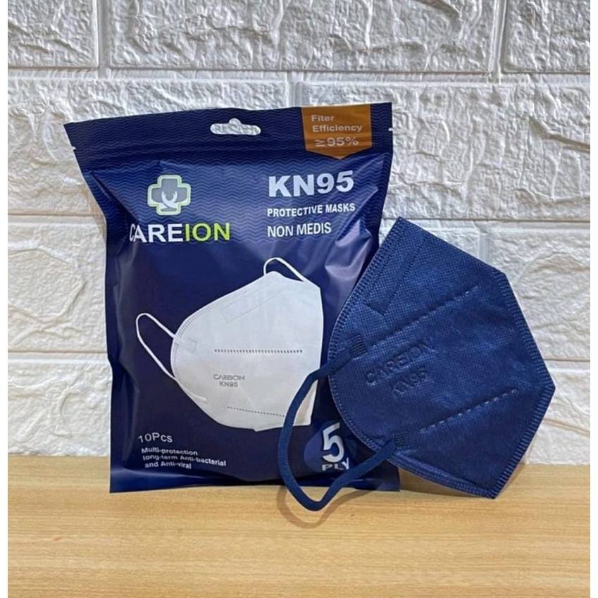 Masker KN95 Careion Senada 5Ply 1 Zip 10 Pcs