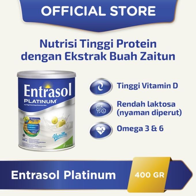 

[ COD ] ENTRASOL PLATINUM SUSU TINGGI KALSIUM UNTUK DEWASA DAN LANSIA 400GR