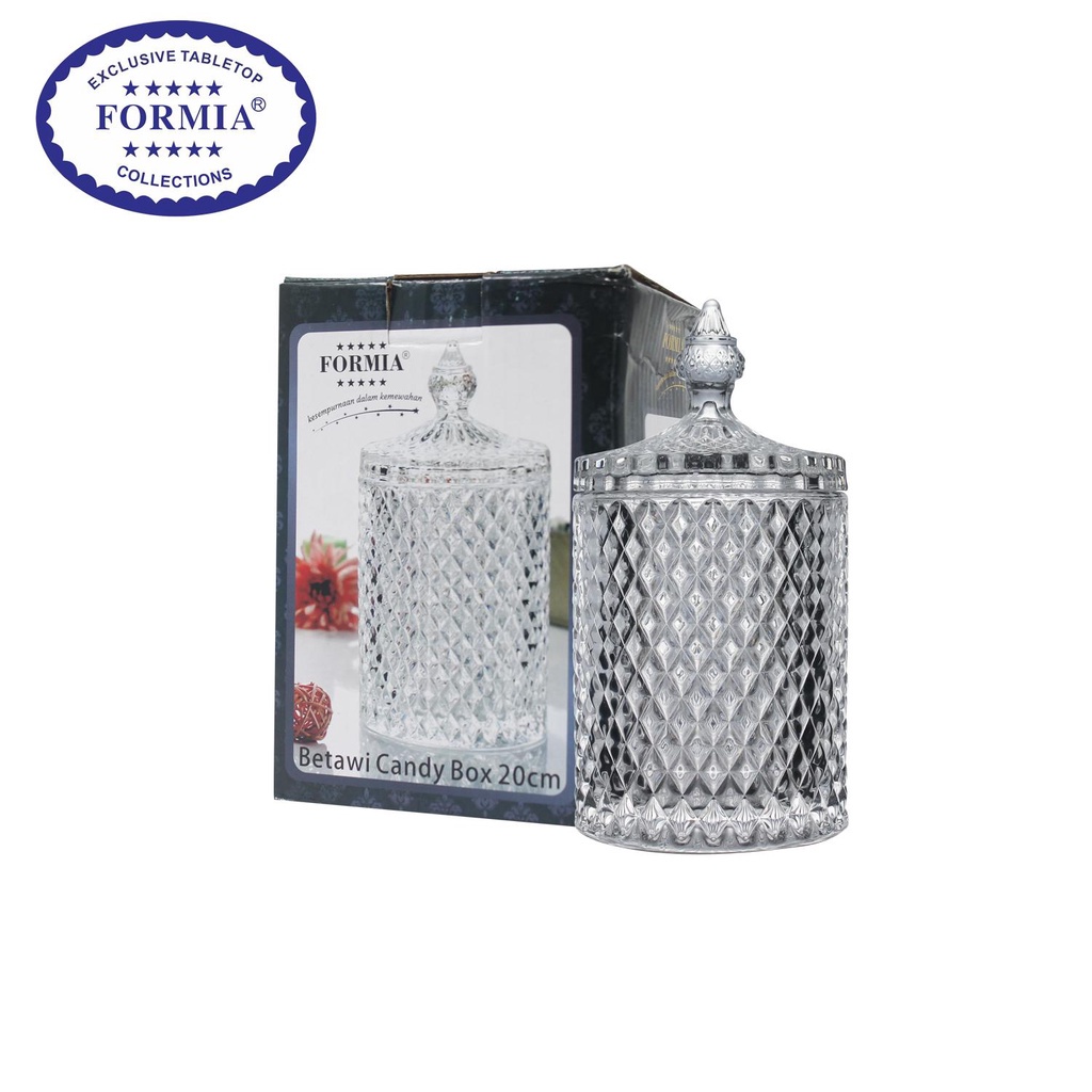 AsiaLiving Formia toples kue Betawi Crystal-20 cm
