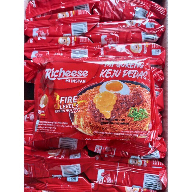 

Richeese Mi goreng keju level 3