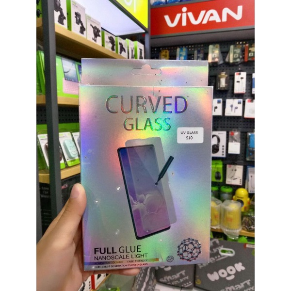 TEMPERED GLASS UV GLUE SAMSUNG S10