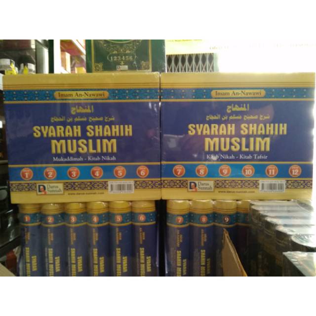 BUKU SYARAH SHAHIH MUSLIM 12 JILID - IMAM AN NAWAWI [ORIGINAL]